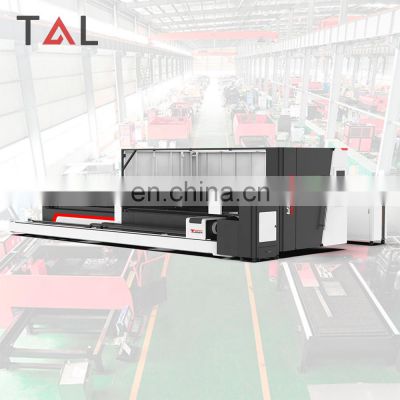 T&L Brand Metal CNC tube laser cutting machine fiber 3Kw laser source