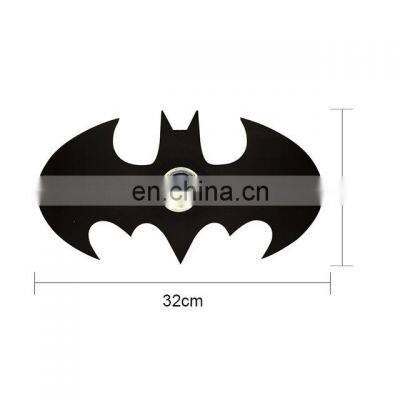 2021 Hot Sale Creative Cartoon Bedroom Wall Light Stair Decorative Black Bat Shadow E27 LED Wall Lamp