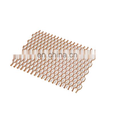 China Factory Hot Dipped Galvanized expanded steel metal mesh