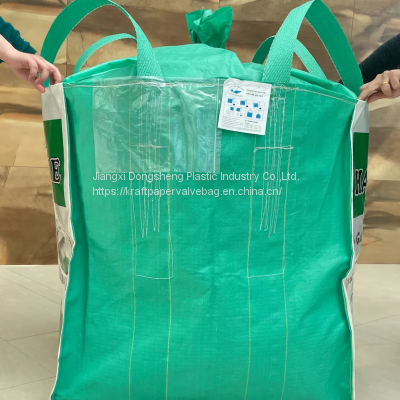 PP Woven 1ton Jumbo Bags 1 Ton Big Bags 1000kg Fabric FIBC Bag Bulk  Container 1.5 Ton - China Construction Bags, Sandbags