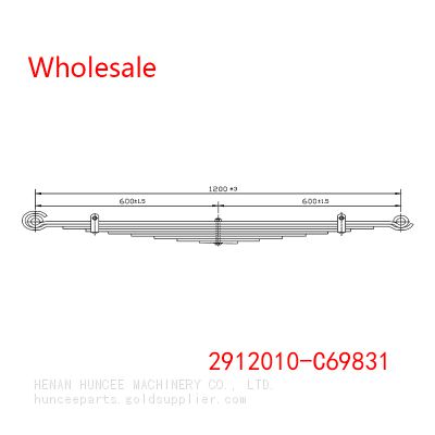 2912010-C69831 DongFeng Front Axle wheel spring Wholesale