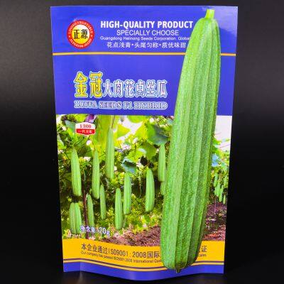 Factory wholesale customized plastic bags packaging with seeds