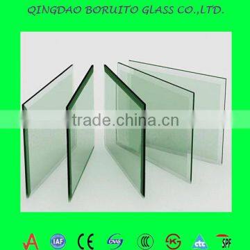 Top quality 6mm-19mm laminated for building glass construction