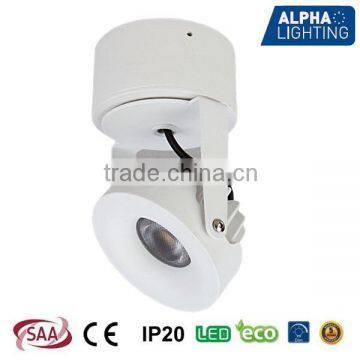 Dimmable Adjustable 8W COB LED Surface Mounted LED Wall Light with HEP driver