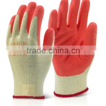 New coming high quality gardening glove latex palm coated cotton work glove wholesale GL2062