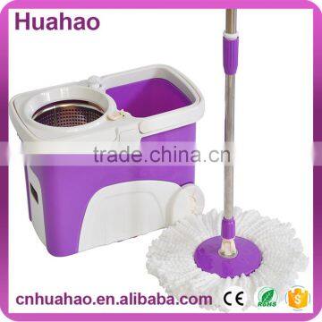 Stainless steel seperable busket magic mop
