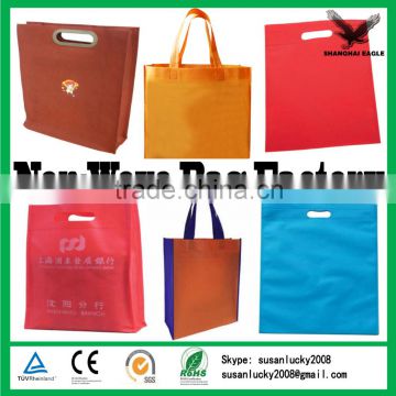2015 New Design Strong Die Cut Non Woven Bags