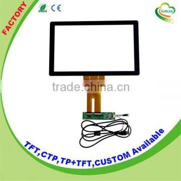 Glass+Glass Structure PCAP 15.6'' touch screen panel kit