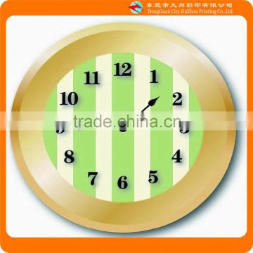2015 good quality clear clock face printing