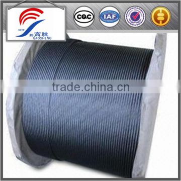 1mm High Quality ungalvanized steel wire ropes