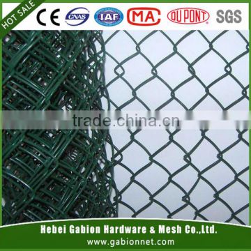 1''mesh ,galvanized , pvc coated, Chain Link mesh/Diamond wire mesh factory