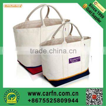 Nature friendly custom cotton bag for shopping