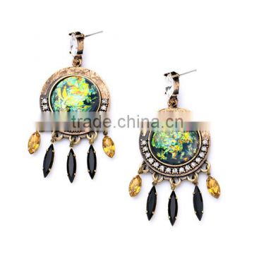 In stock 2016 Fashion Dangle Long Earring New Design Wholesale High quality Jewelry SKC1578