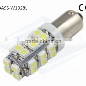 Hotsale LED Auto Light BA9S 28SMD 3528 1210 with CE