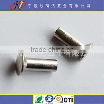 White Zinc Countersunk head solid rivets