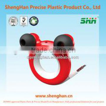 OEM Hot Sale New Designed Plastic Injection Molding for Sports Headphone Enclosure with ISO certificate made in China