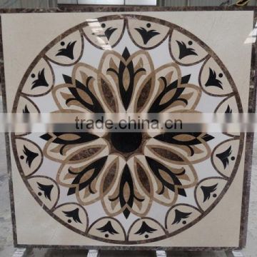 The fashion custom-made medallion Floor marble tile pattern
