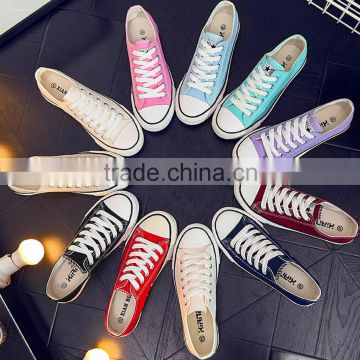2016 New Factory Direct wholesale cheap canvas shoes for women
