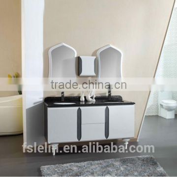 Simple modern design practical bathroom wash basin vanity of plywood SS-8988 sanitary ware
