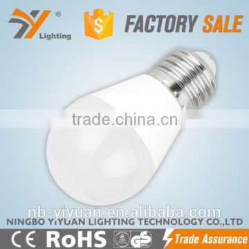 E27 led bulb light G45 7W 560LM CE-LVD/EMC, RoHS, Approved Aluminium-Plastic housing                        
                                                                                Supplier's Choice