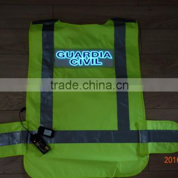 PYL-EL-SV001-GC EL safety vest / EL Traffic safety vest / EL light vest