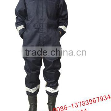 safety navy blue coton Coveralls,working boiler suit