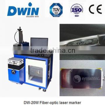 Jinan low price and high quality 20W Fiber laser making machine