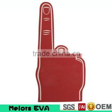 China factory shocker eva foam hand sponge finger support custom for cheering
