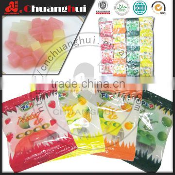 Small Sachet 10g Jelly cube / Fruit Jelly in Bag