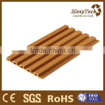 eco-friendly indoor wood plastic composite covering wall hanging material