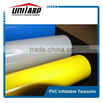 blue PVC inflatable fabric for mattress