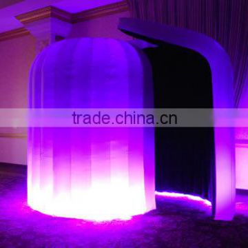 Hot Selling!! High Quality LED Lighting Photo Booth Inflatable Tent