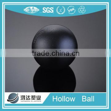black plastic hollow floatation ball