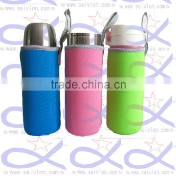 Promotional Neoprene Bottle Cooler with strap
