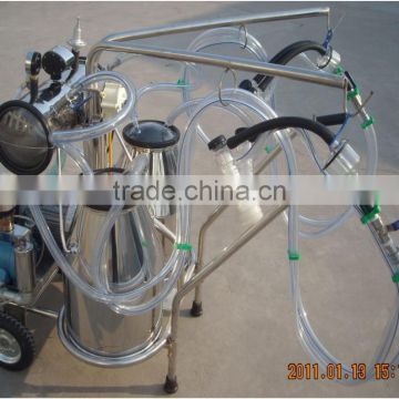 Solpack FOR GOAT Stainless steel double bucket milking machine
