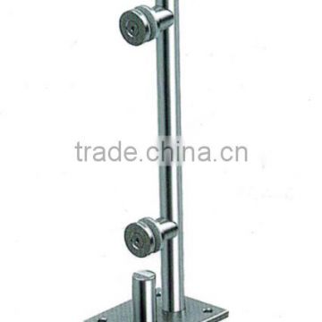 Stainless Steel Solid Glass Balustrade/Glass Short Fence Post
