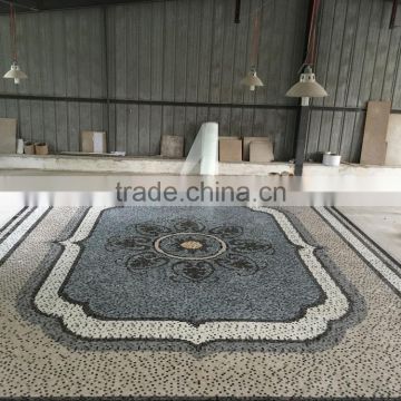 OYMP-083 Stone Mosaic Pattern Decorative Floor Tile