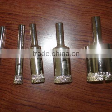 Vacuum Brazed Diamond Core Drill Bits/Diamond Holw Saw For Glass