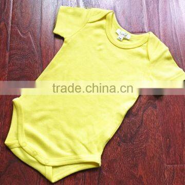 plain colour baby romper