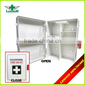 Best price plastic first aid kit contents in wall mounted style