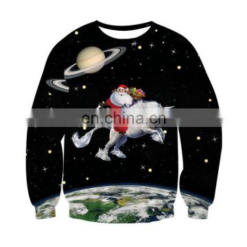 wholesale Christmas sweatshirts -Christmas Skull Galaxy Swearshirts