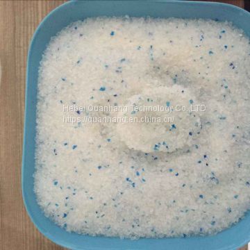 eco-friendly high adsorption dust free 5% blue or pink 1-8mm crystal 3.8L clumping cat litter