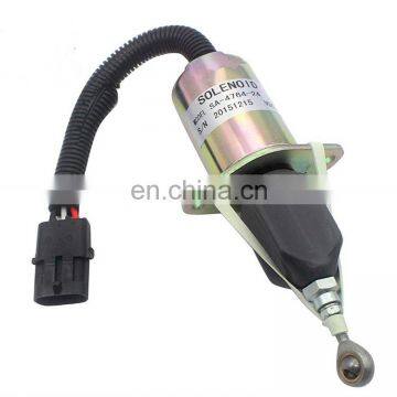 Fuel Shutdown Solenoid 3935650 SA-4764-24 24V for 6CT Diesel Engine