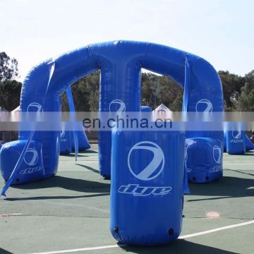 Custom paintball Obstacle bunkers inflatable paintball
