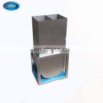 Civil engineering apparatus concrete U shape box to test fresh concrete flowability