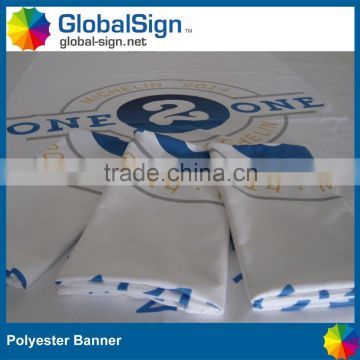 sublimation printing fabric banner polyester banner for promotion