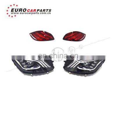 2019 high quality S class w222 S63 S65 Headlamp taillights for W222 S320 S400 S500 S600 S63 s65 LED lights plug and play