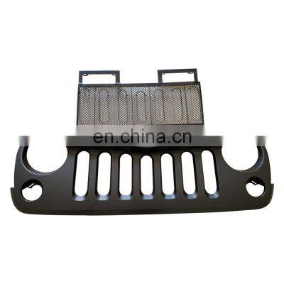 J034-3 for jeep JK front grill little bird plastic+barbed wire grille lantsun