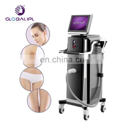 2021 Newest Diode Laser Painless Hair Removal 808 Diode Laser 3 Wavelength 755 808 1064 Diode Laser Hair Removal Machine