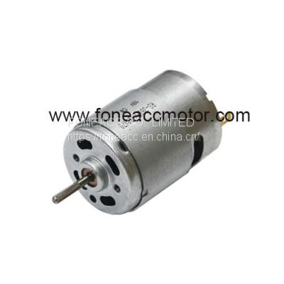 RS-385 27.7 mm diameter micro brush dc electric motor